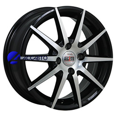Легковой диск Alcasta 6x15/4x100 ET46 D54,1 M53 BKF в Челябинске