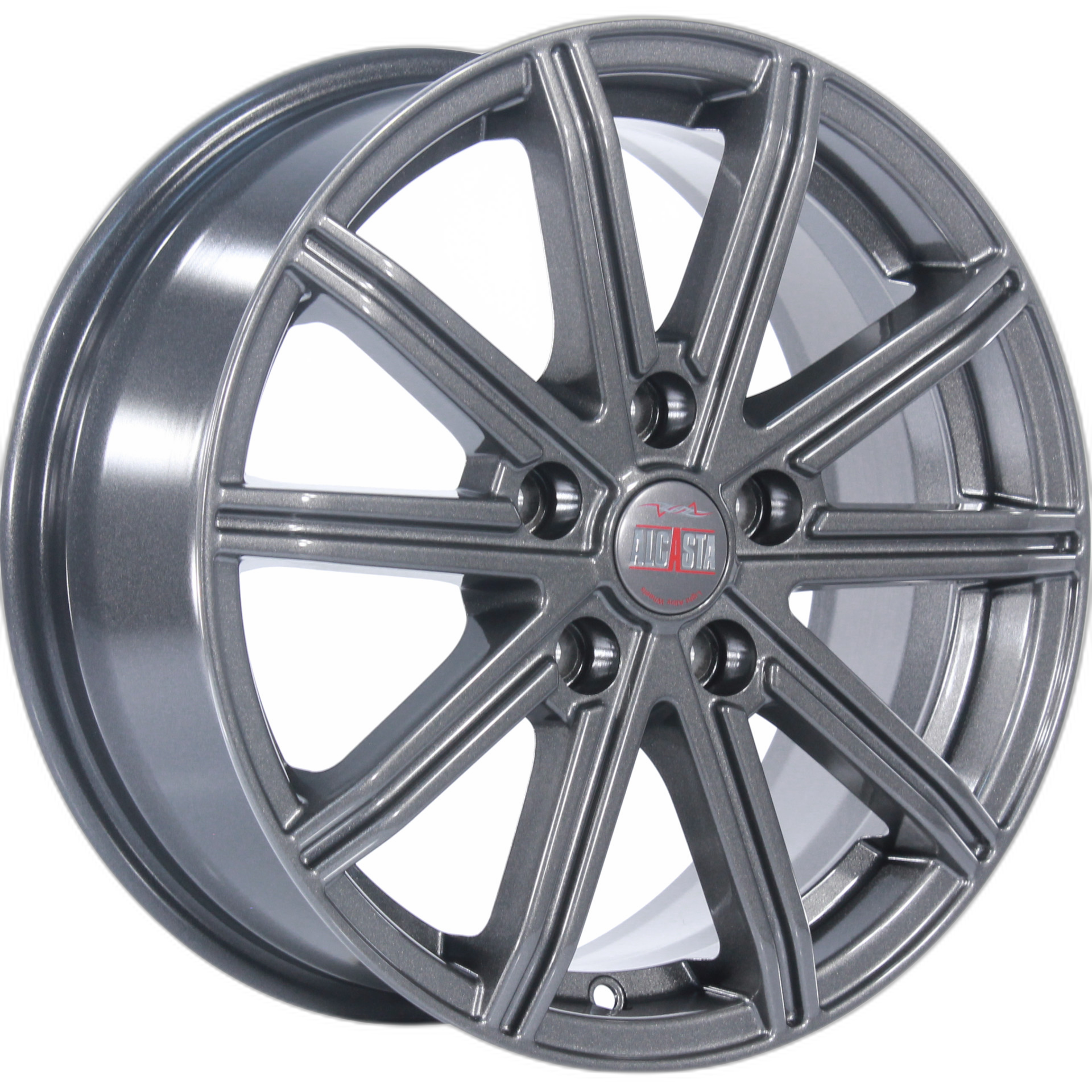 Легковой диск Alcasta Диск ЛС 16x6,5 5x100 M64 graphite (Alcasta) 38 /57,1/ в Челябинске