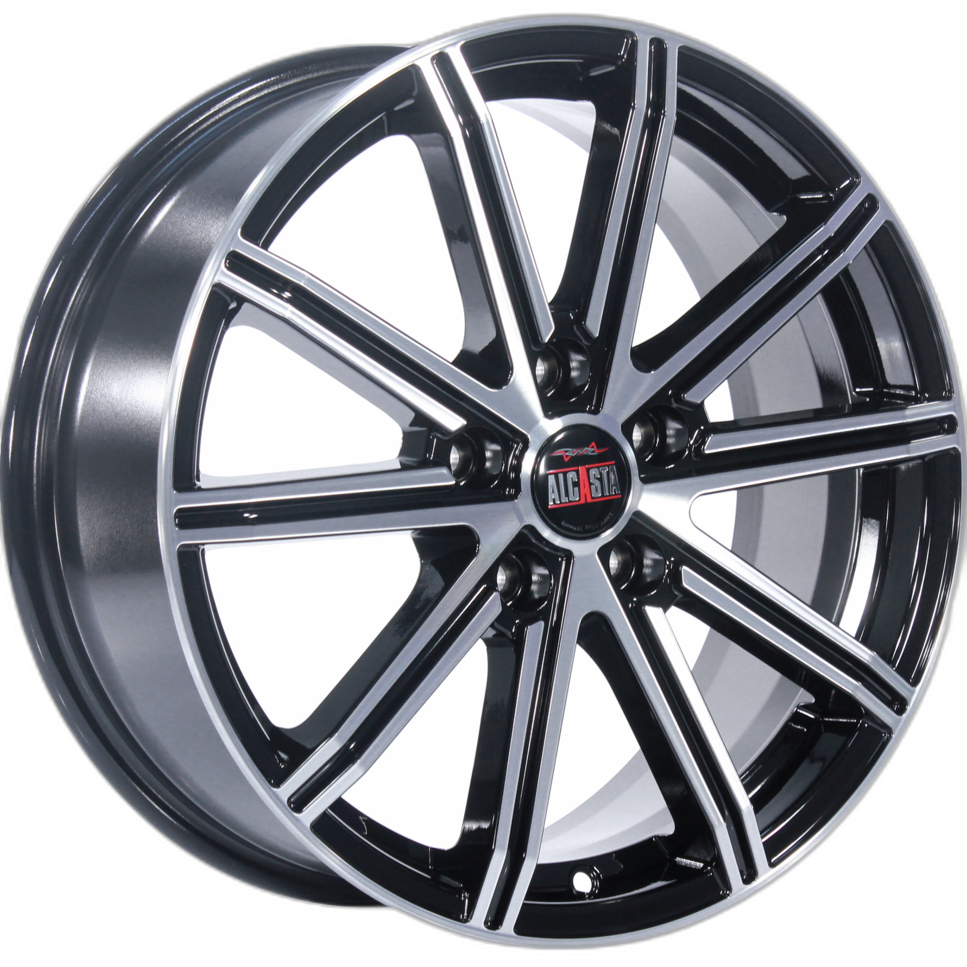 Легковой диск Alcasta Диск ЛС 17x7 5x114,3 M64 BKF (Alcasta) 45 /67,1/ в Челябинске