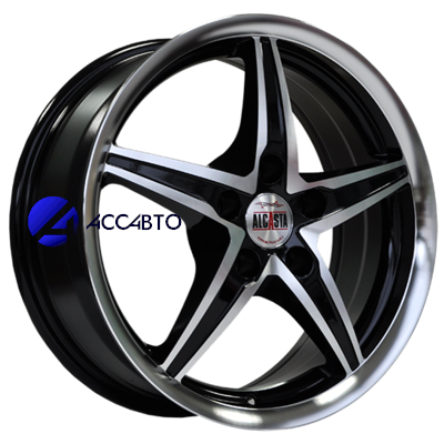 Легковой диск Alcasta 6,5x17/5x114,3 ET48 D67,1 M13 BKF в Челябинске
