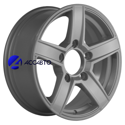 Легковой диск Khomen Wheels 6,5x16/5x139,7 ET35 D98,5 KHW1614 (Niva 4x4 Bronto) F-Silver в Челябинске
