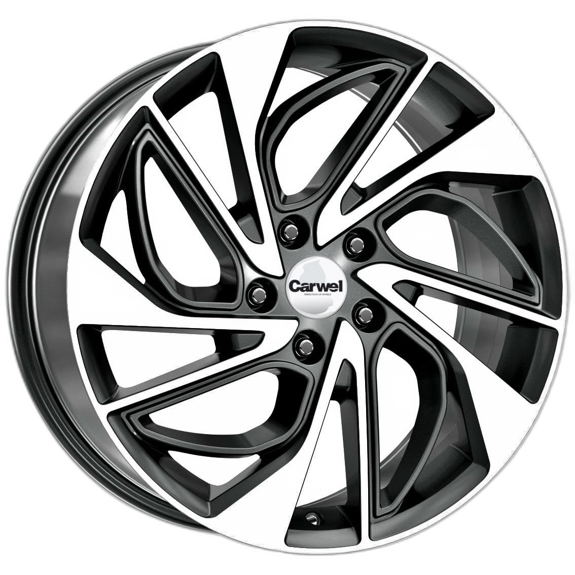 Легковой диск Carwel Диск ЛС 17x7 5x114,3 Калкан 206 (Tucson) AB (Carwel) 51 /67,1/ в Челябинске