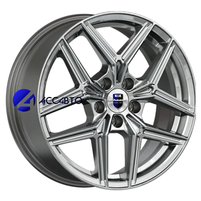 Легковой диск K&amp;K 7x17/5x114,3 ET35 D60,1 Юнион (КС1025) Дарк платинум в Челябинске