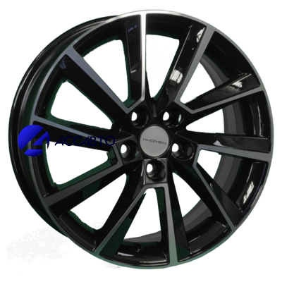 Легковой диск Khomen Wheels 6x16/5x100 ET40 D54,1 KHW1604 (Prius) Black-FP в Челябинске