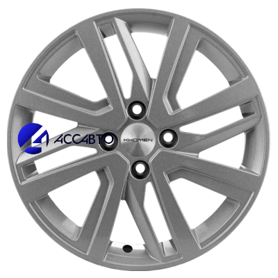 Легковой диск Khomen Wheels 6x16/4x100 ET48 D54,1 KHW1609 (Rio I/Solaris I) F-Silver в Челябинске