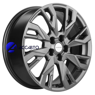 Легковой диск Khomen Wheels 7x18/5x114,3 ET45 D66,1 KHW1809 (Teana/X-trail) Gray в Челябинске